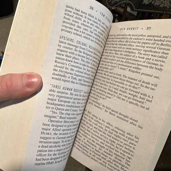 Tom Clancy Red Rabbit Book - Picture 3 of 3